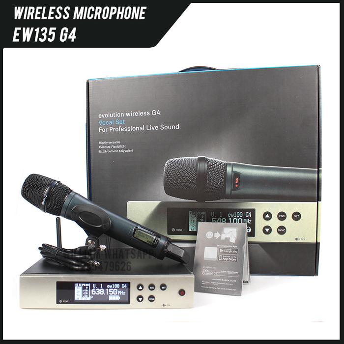 EW135G4 EW100G4 EW 100 G4 wireless microphone system with E835S
