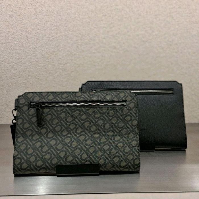 Clutch Minimalis Pedro Men'S Faux Leather Clutch - Authentic Clutch Untuk Daily & Formal Pria