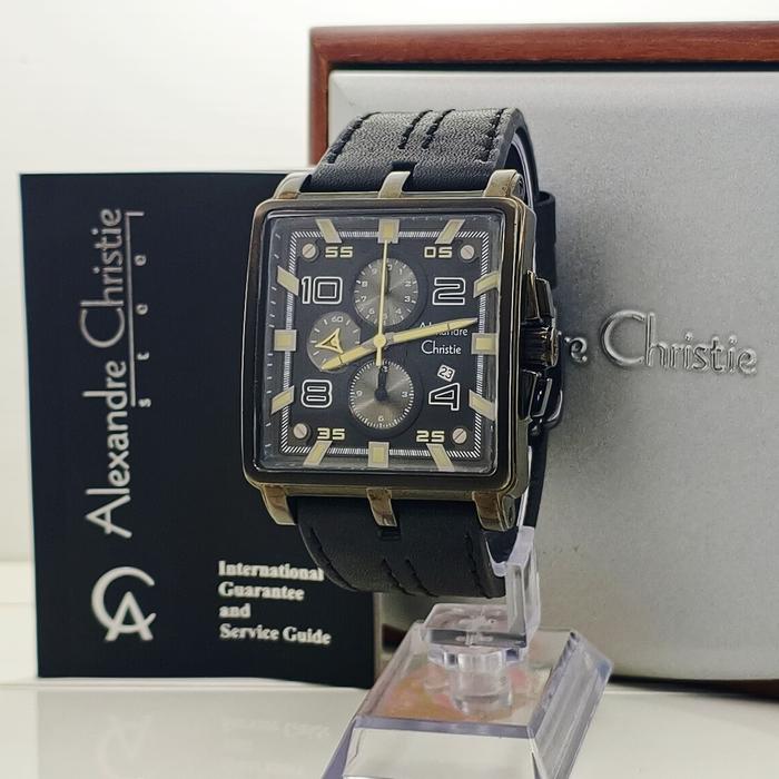Jam Tangan Pria Alexandre Christie AC 6409 MCL Original