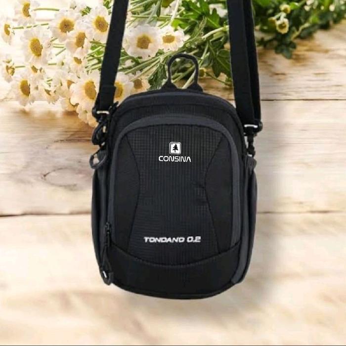 Tas Selempang Pria Tondano 02 Travel Pouch Tas Slingbag Cowok Ukuran Sedang