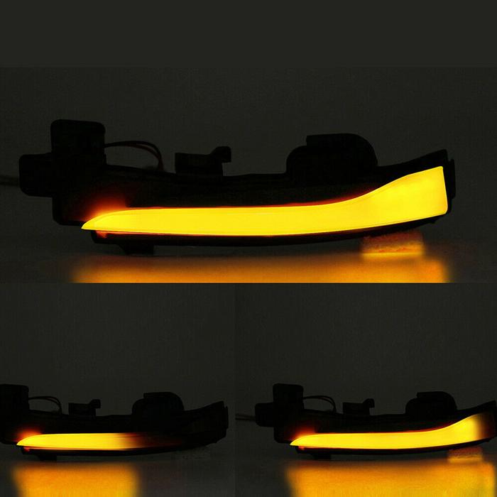 2 Buah Lampu Blinker Lampu Spion Samping LED Dinamis untuk Volvo S60