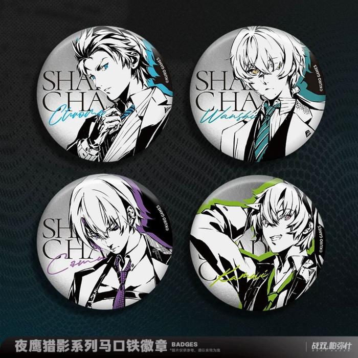 READY STOCK PUNISHING GRAY RAVEN PGR Shadow Chasers Badge