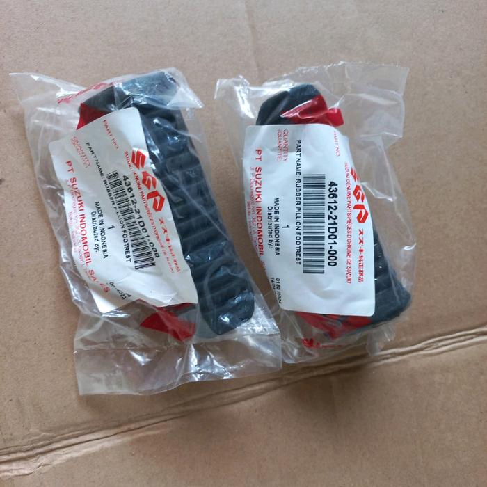 KARET FOOTSTEP BELAKANG SUZUKI SATRIA 2TAK LUMBA HIU SHOGUN 110 Motorcycle
