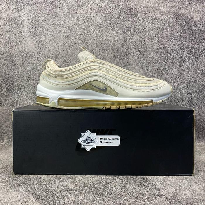Sepatu Second Nike AirMax 97 Triple Putih Size 42 insole 26,5 cm Original Guarantee 100%