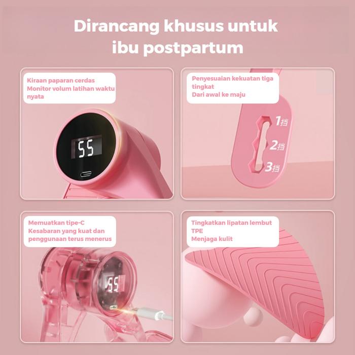 Hip Trainer Alat Fitness Mengencangkan Alat Senam Kegel Thigh Master/alat Pengecil Paha/pilates Alat