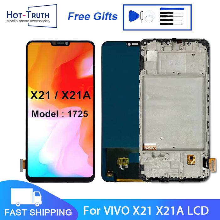 Original LCD For VIVO X21 X21A  X21UD Display 6.28" Touch Screen