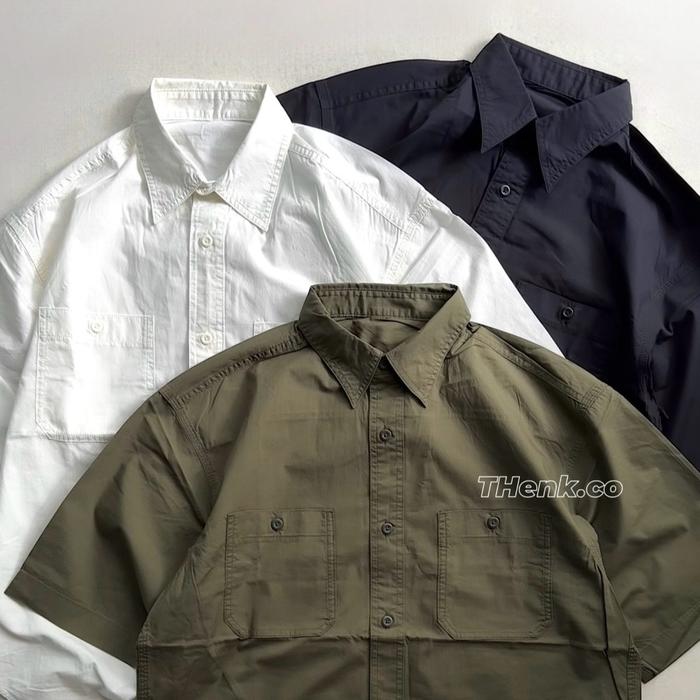 GU UNQL WORK SHIRT OVERSIZED ORIGINAL ( DEADSTOCK )