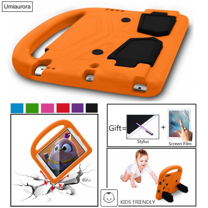 For IPad 6th Generation Case Kids Shockproof Eva Portable Handle Hand