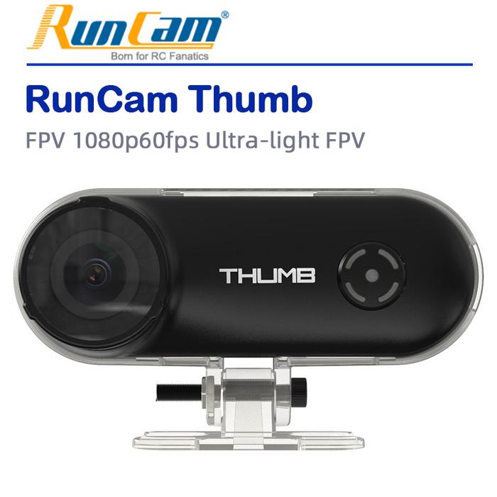 Black RunCam THUMB Thumb HD Camera Model Aircraft HD Camera Action