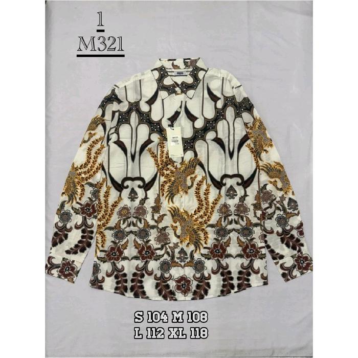 kemeja batik M321 Pria Dewasa