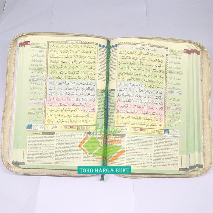 Al-Quran Hafalan Muslimah Al-Hufaz A5 Jaket Resleting Terlaris