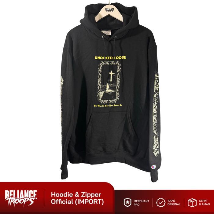 Pullover Hoodie | Knocked Loose - You Won't Go Before You're Supposed To Black