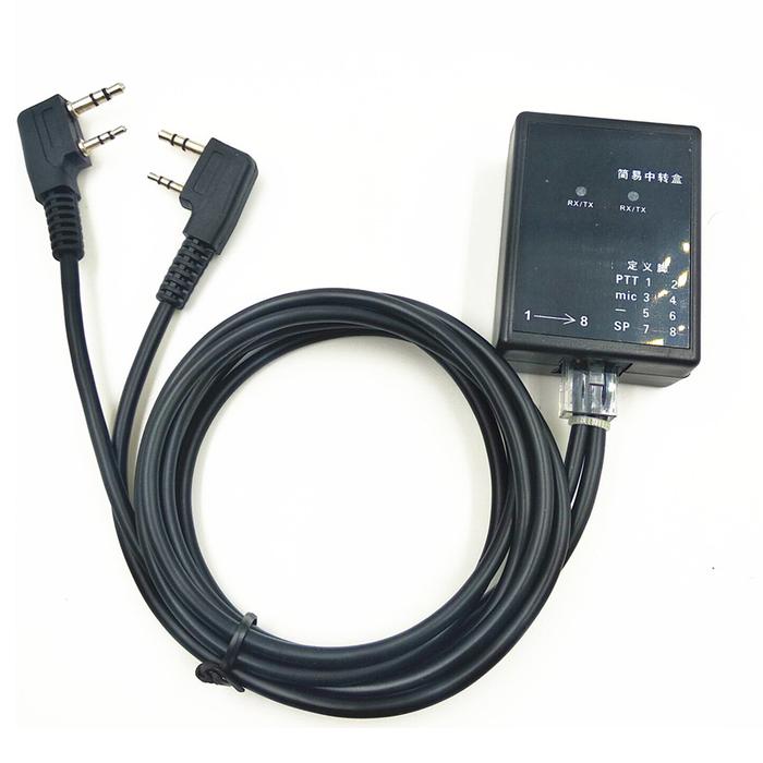 Dua Arah Relay Walkie Talkie Repeater Kotak RX/TX untuk Baofeng UV-5R