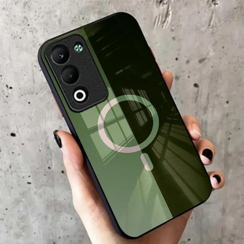 (S35) Softcase Glass Kaca For Oppo A5 2025 Terbaru - Case Aesthetic - Case Keren Terbaru - Case Pre