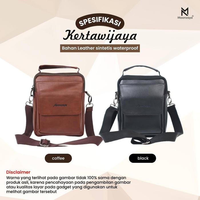 Tas Selempang Cowok Kertawijaya by Moonzaya Original