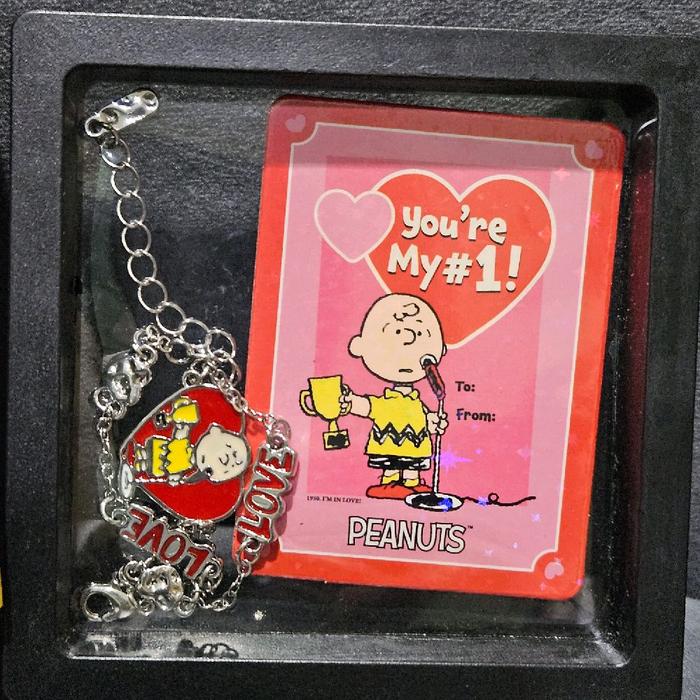Snoopy Metal Bracelet Peanuts Gelang Snoopy Peanuts Ready New