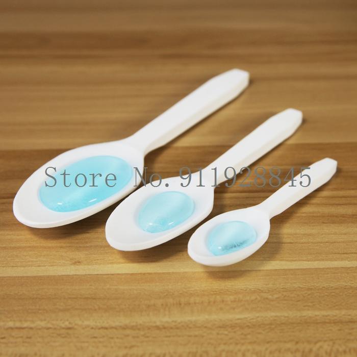 3ML 5ML 10ML Lab PTFE Contoh Sendok Obat F4 Laboratorium Polytef