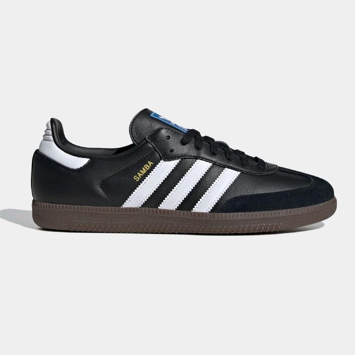Sepatu Sneakers Casual Adidas Samba OG Unisex Authentic BNWB - Core Black/ Cloud White/ Gum