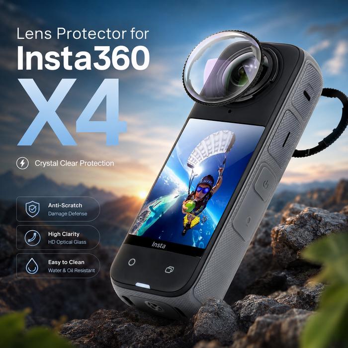 Mutiaramall - Pelindung Lensa Kamera | Lens Protector Action Cam | Aksesoris Kamera
