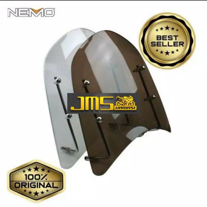 visor winsil kaca angin nemo universal beat soul GT 125 j Xeon Supra Blade Revo Vega MX Scoopy smash