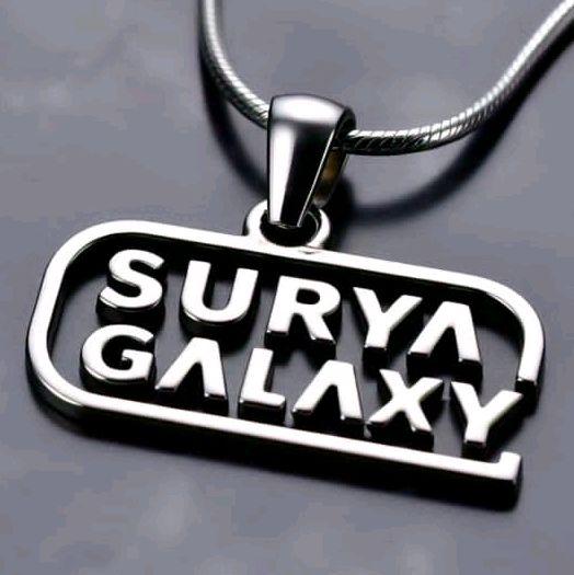 aksesoris liontin kalung surya galaxy