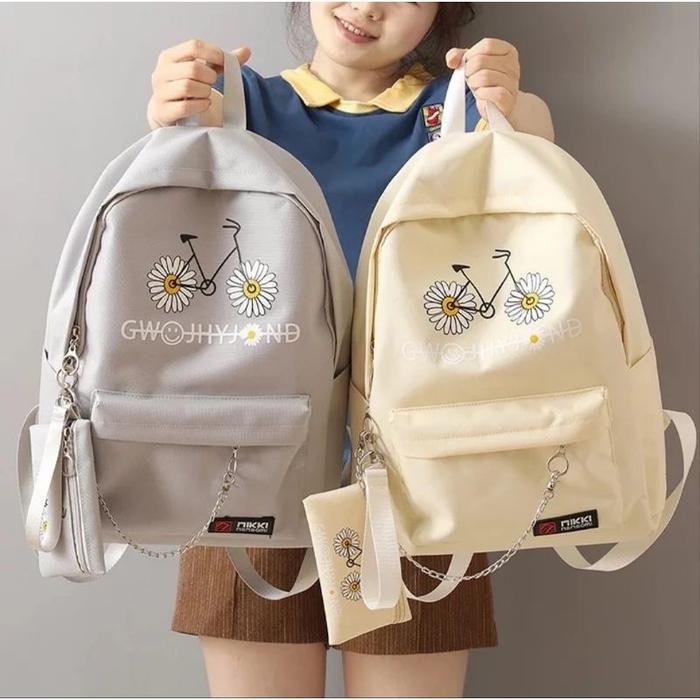 Tas Ransel Korea Sepeda Terbaru 4 Warna D300