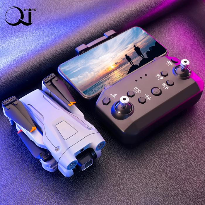 QJ 2022 New i3 Pro RC Drone 4K HD Dual Camera ESC Optical Flow