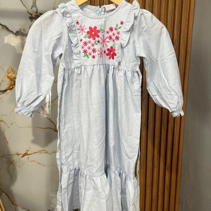GAMIS ANAK COOLKIDS ANGGREK BIRU