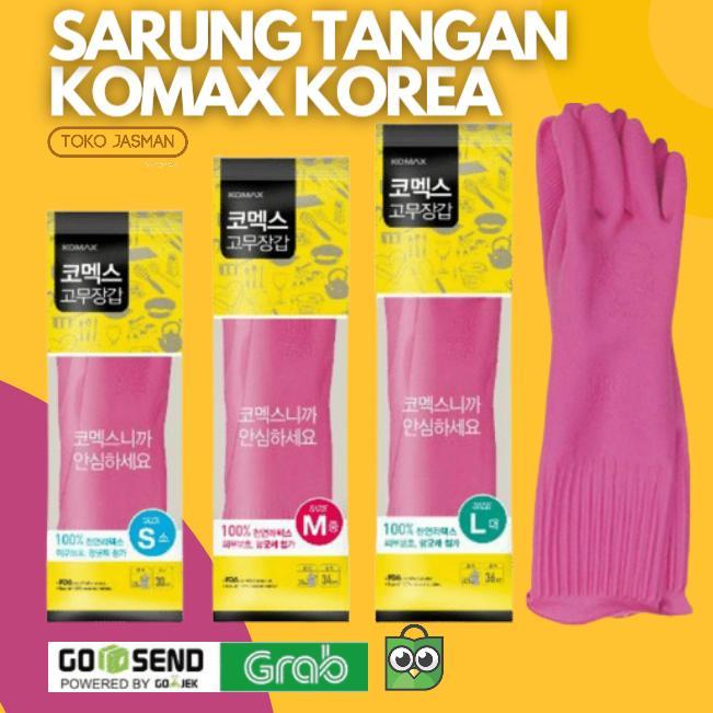 Sarung Tangan Karet Komax Original Korea Komax Rubber Gloves Pasti Ori