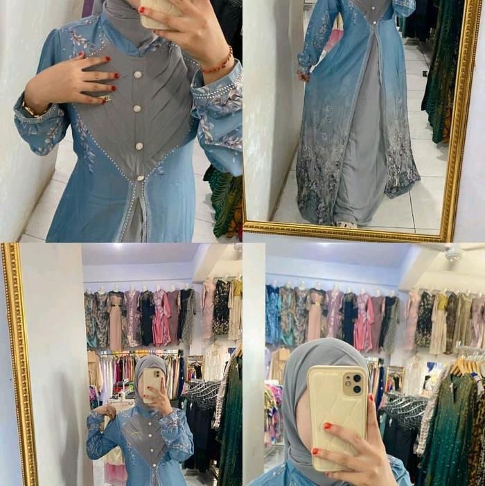 Juba  Mewah Gamis Syar,i  Wanita Dewasa Gamis Syakira Premium
