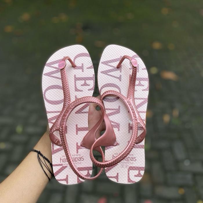 Havaianas Sandal Hava WMNS Wanita Tali Blakang dengan Desain Elegan dan Nyaman untuk Kegiatan Sehari
