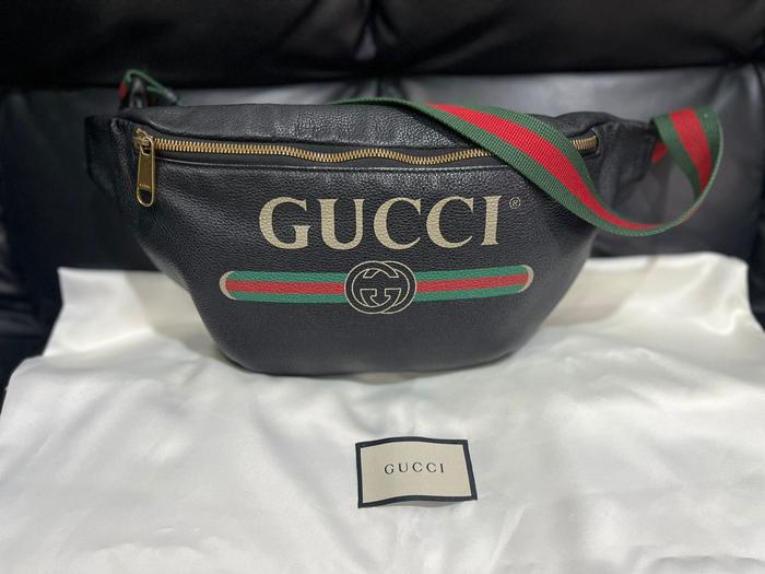 Gucci Waist Bag Original Size Large Authentic 100%
