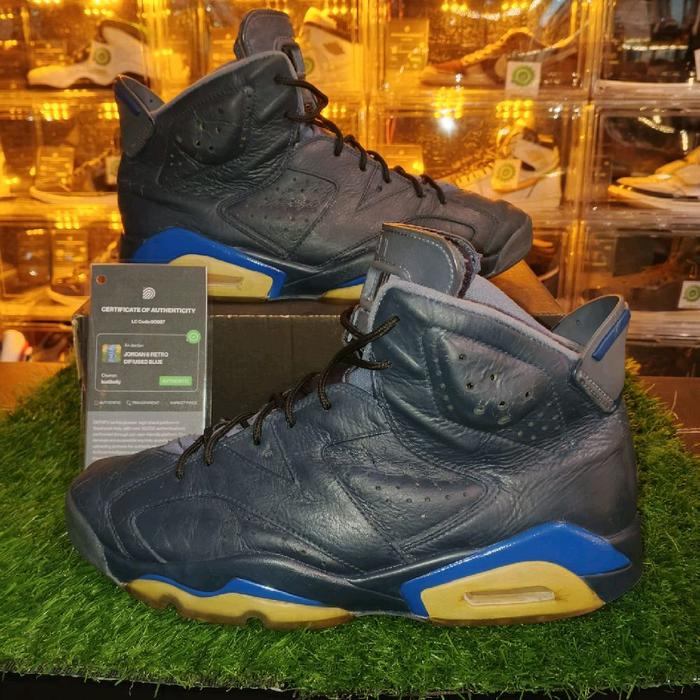 Jordan retro 6 difiused blue original