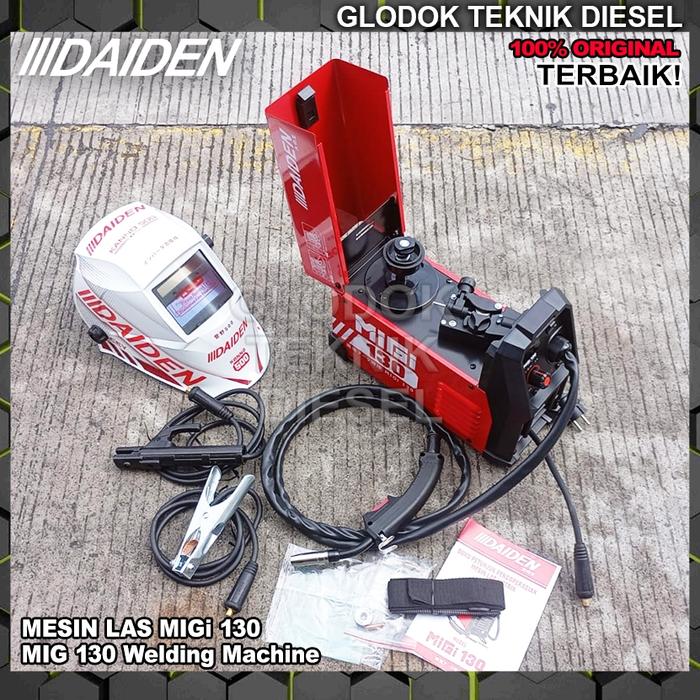 DAIDEN MESIN LAS MIGi 130 CO 2 2T 4T TRAFO LAS DAIDEN MIG 130 CO2 ORIGINAL TERBAIK