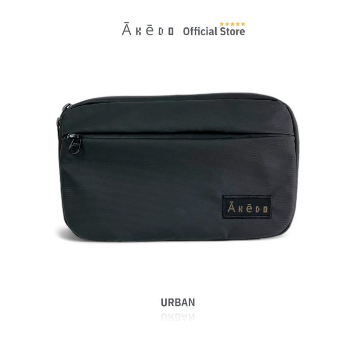 Tas Selempang Slingbag Handbag Clutchbag 3in1 Akedo Urban - Bahan Synthetic Leather dan Cordura Bimo