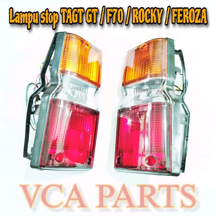 LAMPU STOP BELAKANG TAFT GT HI LINE ROCKY F70 FEROZA HARGA PER 1 SET KANAN KIRI