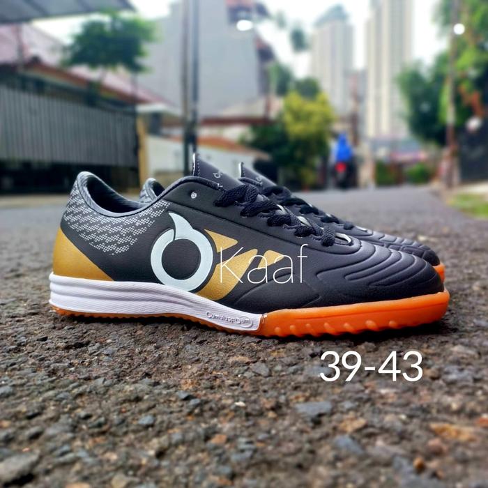 Sepatu Futsal Ortuseight Jogosala Marvelous BBS2 Black Gold l COD Sepatu Bola l Futsal Ortus BBS Ori