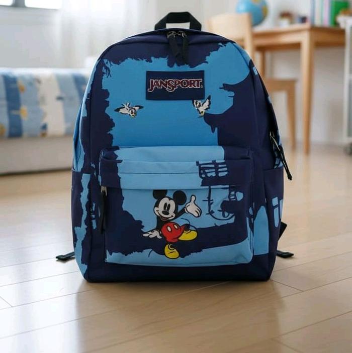 Tas Ransel jansport miki biru