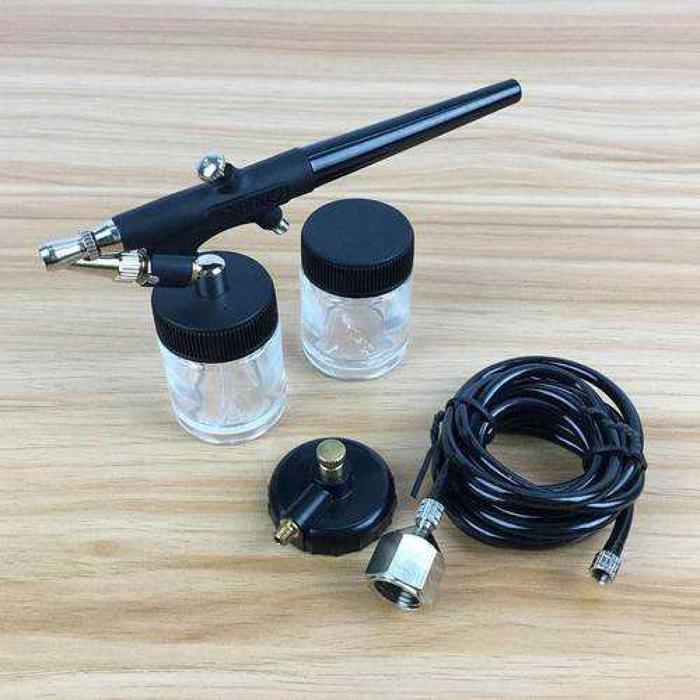 Mini Airbrush Paint Spray Gun Sandblaster Kit - TD-138