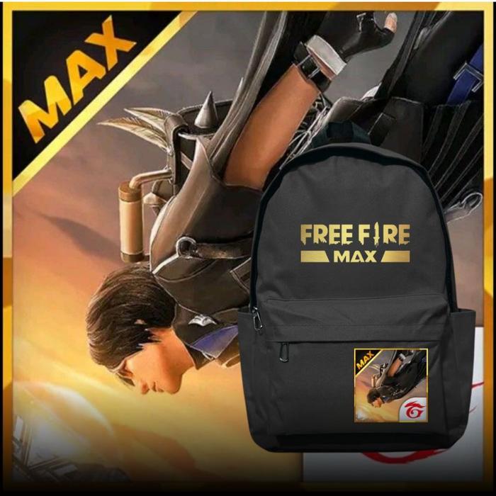 RANSEL SEKOLAH ANAK LAKI LAKI KARAKTER FF FREEFIRE MAX SD,SMP
