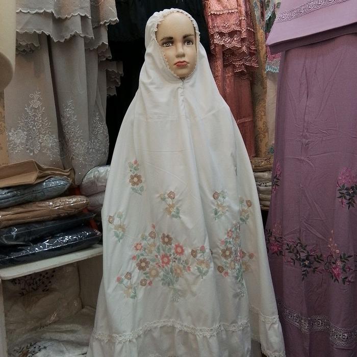 MUKENA ANAK BORDIR KATUN BUKITTINGGI