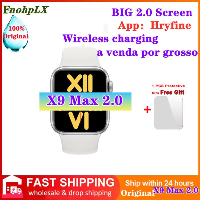 IWO Series 8 Smart Watch X9 Max 2.0inch Wireless Charging Bluetooth