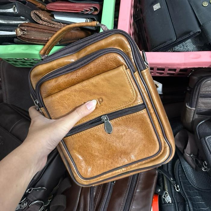Sling tas pria kulas asli kulas