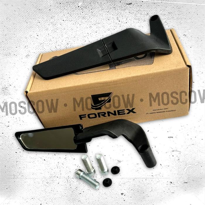 Terlaris SPION WINGLET UNTUK MATIC / BEBEK BISA PUTAR ORIGINAL FORNEX UNIVERSAL SET SEPASANG KIRI KA