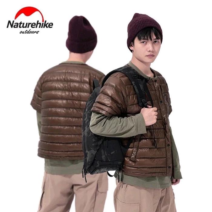 JAKET LENGAN PENDEK GOOSE DOWN / BULU ANGSA / JAKET NATUREHIKE NH20FS049