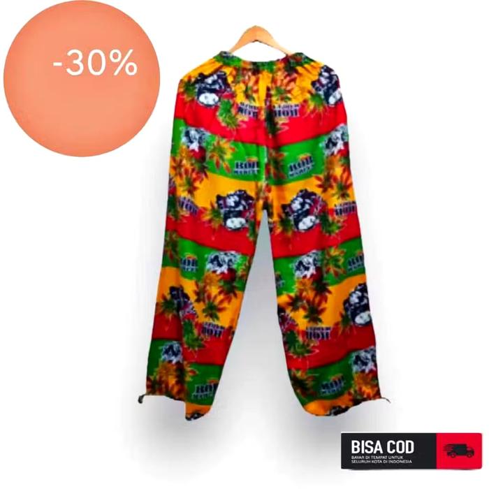 Celana Pajang Motif Bob Marley Celana Santai Bob Marley