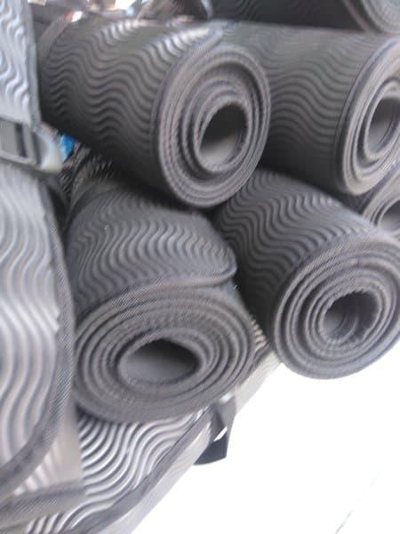 Tictac Matras Camping - Matras Outdoor - Matras Spon tebal 3mm Hitam *