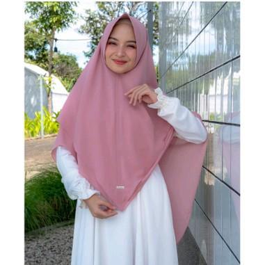 PROMO!! Robia hijab-french Khimar Syari L 80x115 Ceruti Babydoll Premium 2Layer Ped Antem Jilbab ins