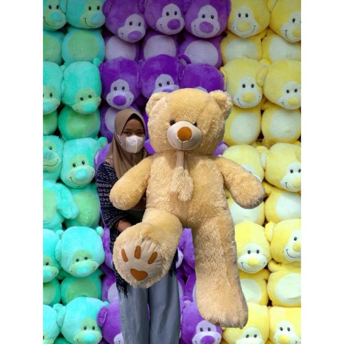 boneka teddy bear syall telapak 1,2meter