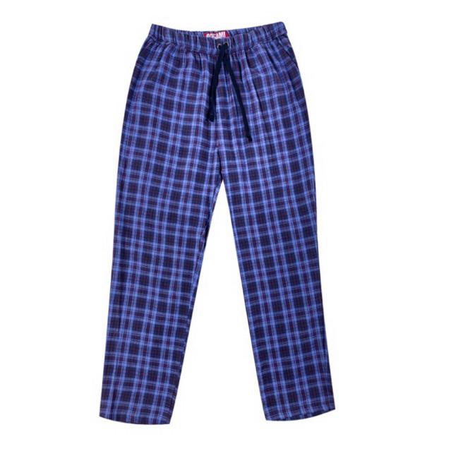 Celana Tartan Oyisam! Blue Red Pants Unisex Flanel